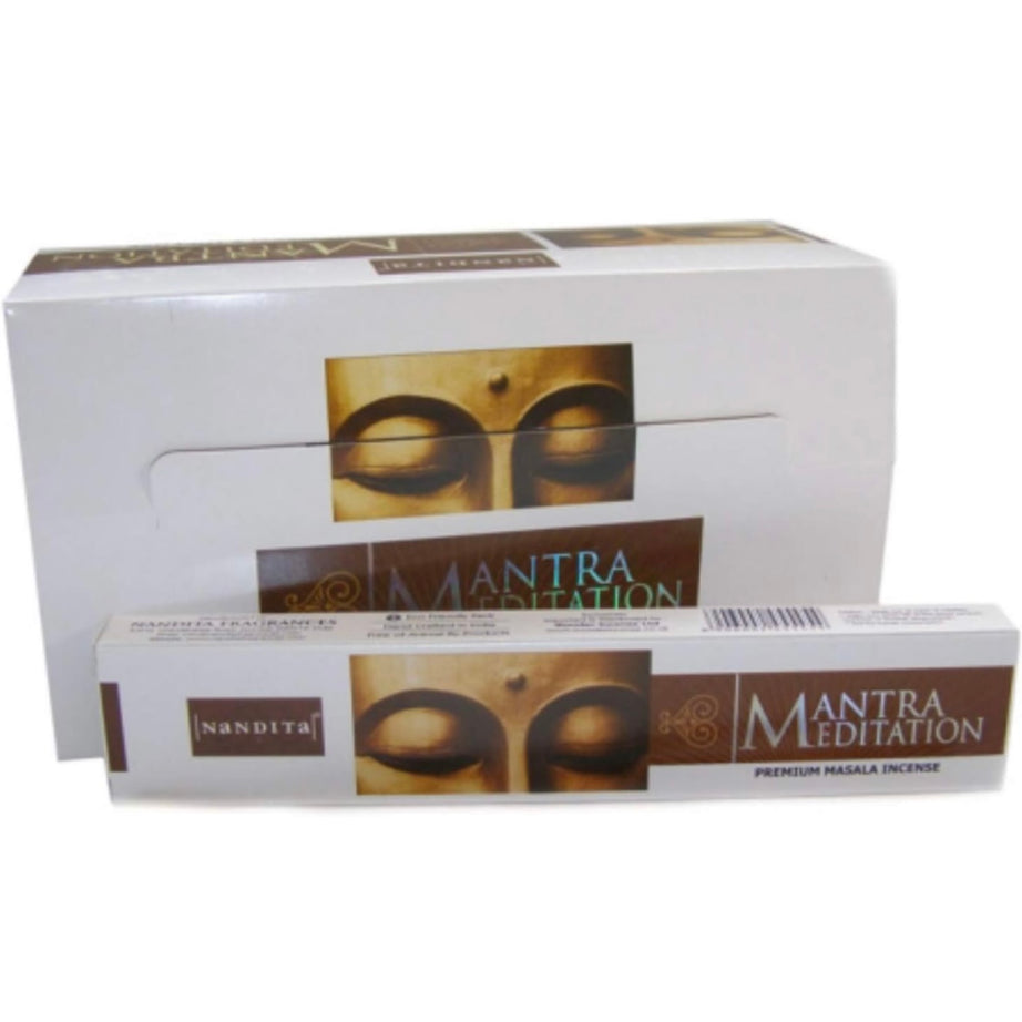 NANDITA MANTRA MEDITATION INCENSE STICKS - Default Title -