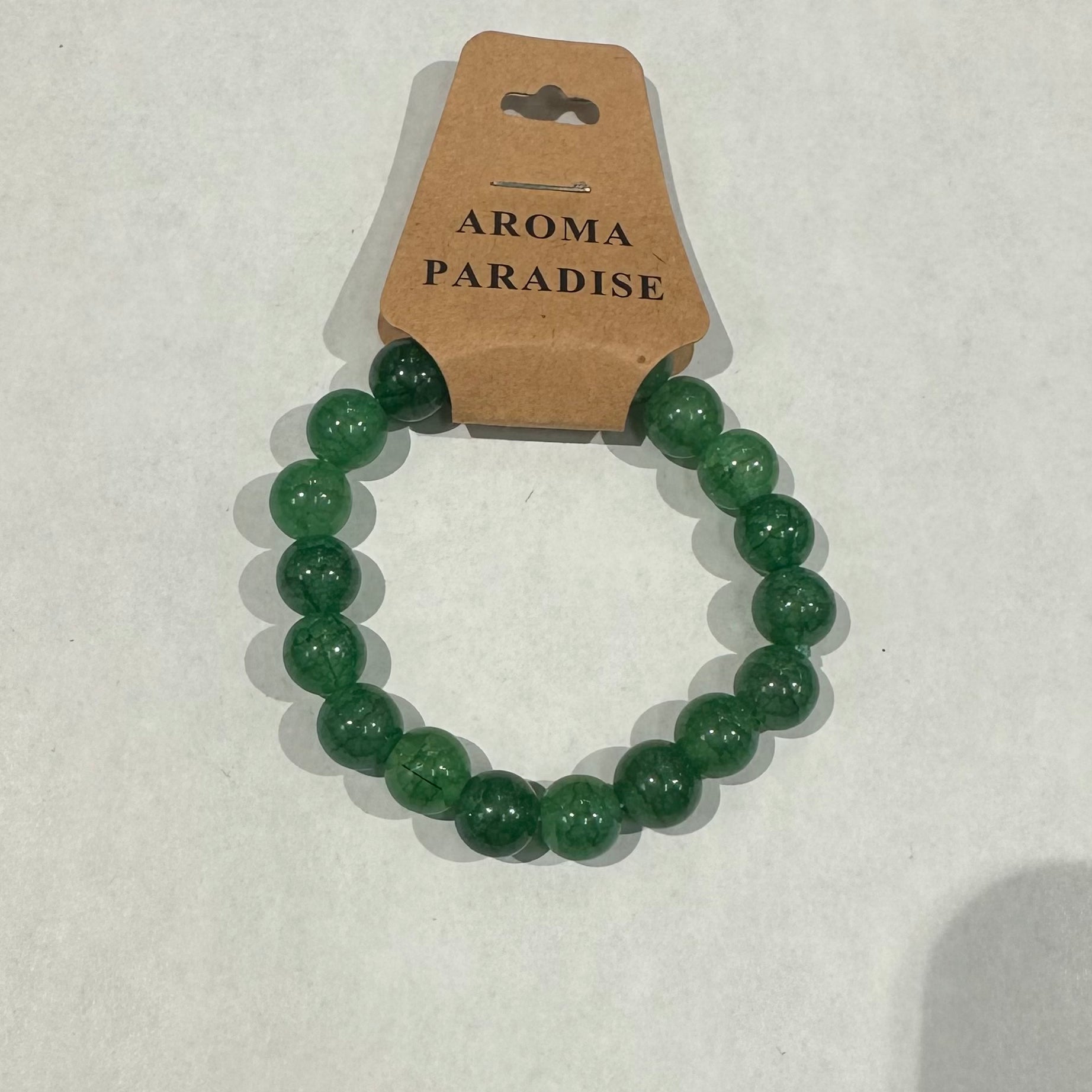 GREEN AVENTURINE BRACELET 10 mm - Default Title -