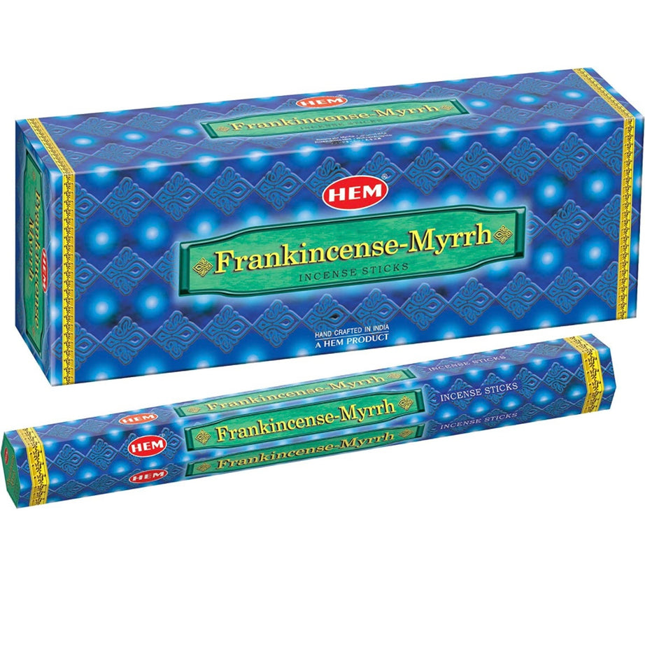 HEM FRANKINCENSE MYRRH INCENSE - Default Title -