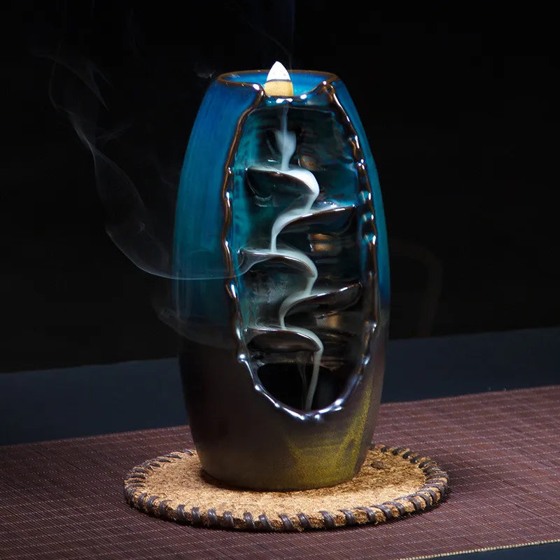 Waterfall Incense Back Flow Burner - Default Title -