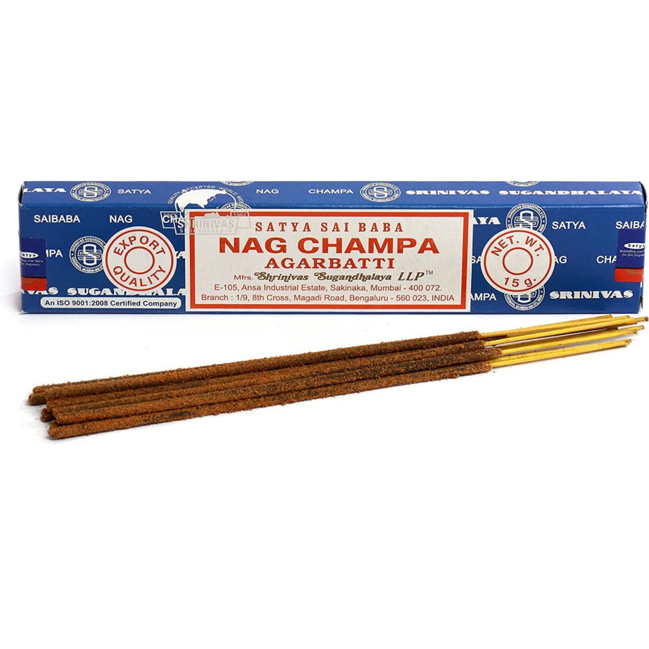 SATYA NAG CHAMPA INCENSE STICKS - Default Title -