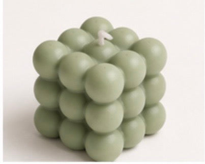Bubble Cube Candle (9 Bubble)