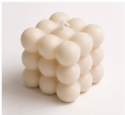 Bubble Cube Candle (9 Bubble)